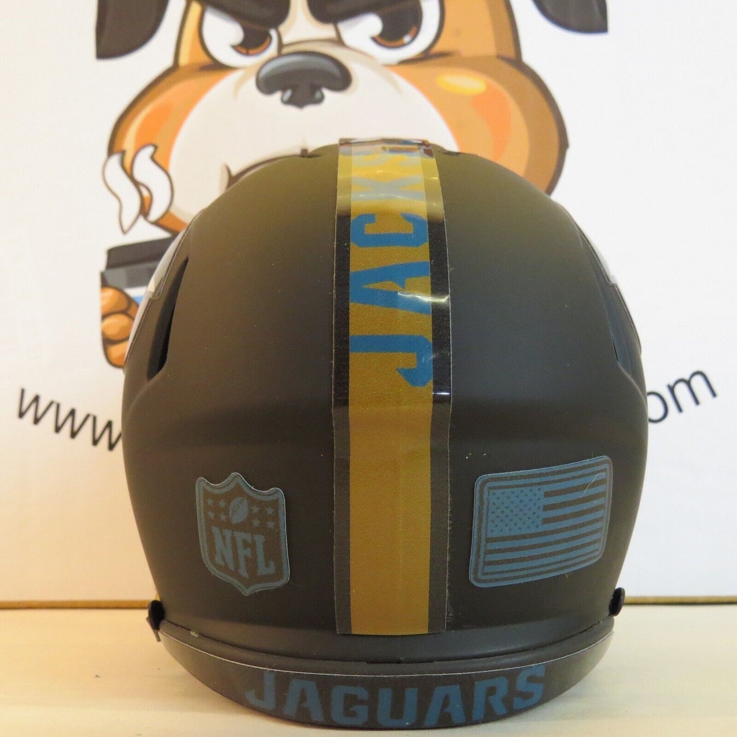 Jacksonville Jaguars  Custom Mini Helmet Satin Black