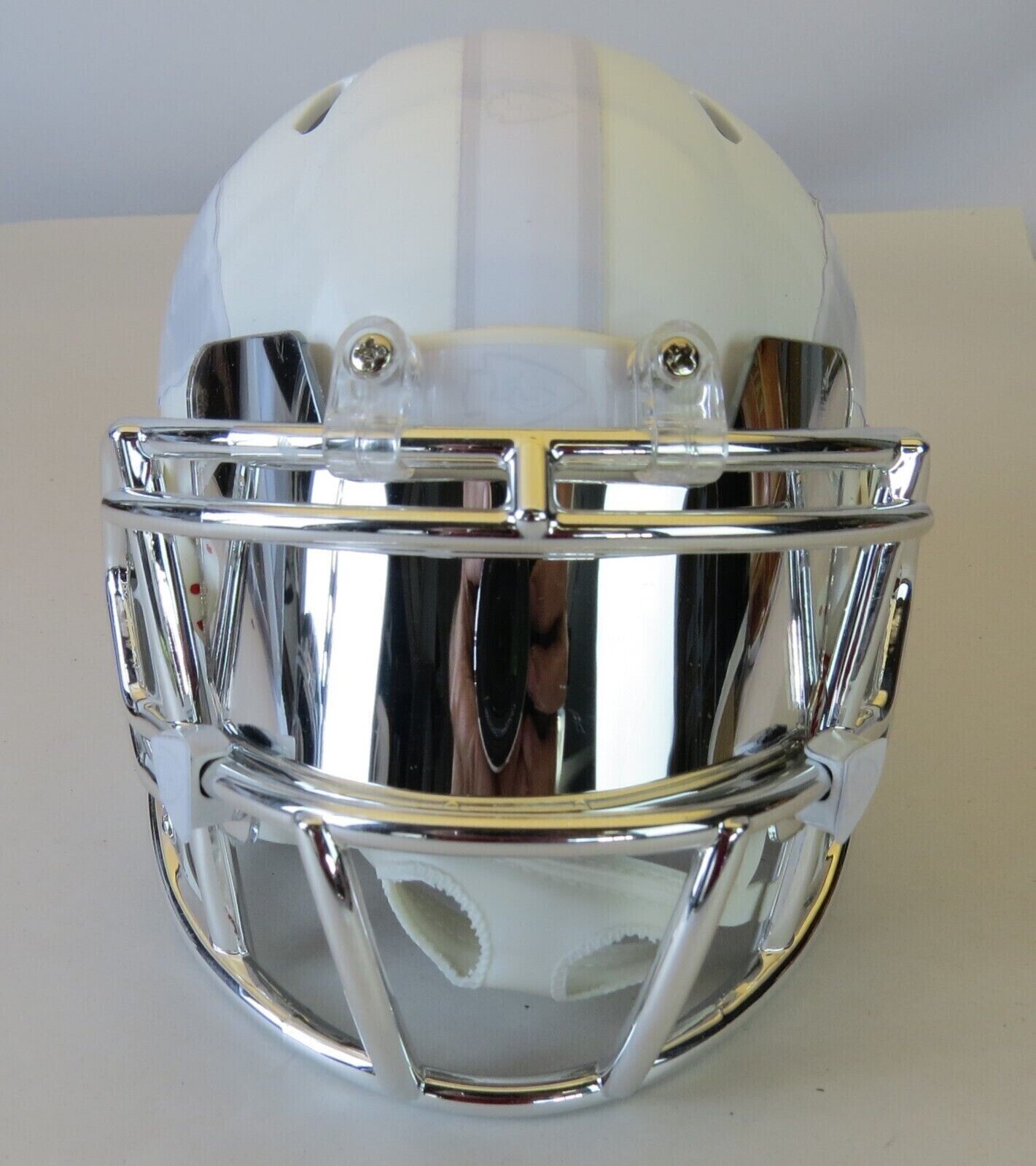 Kansas City Chiefs Custom Mini Helmet Ice White