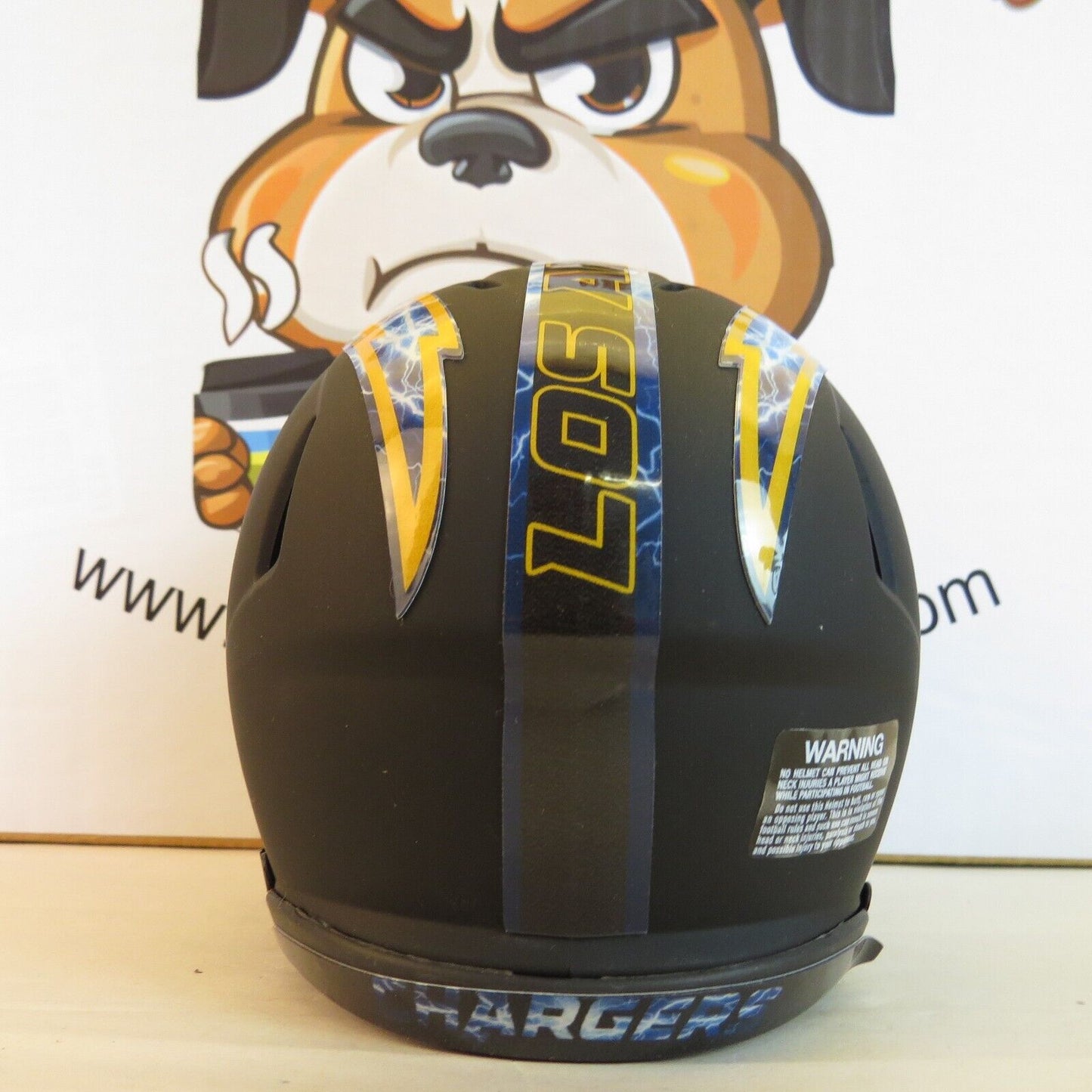 Los Angeles Chargers Custom Mini Helmet