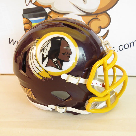 Washington Redskins Custom Mini Helmet Throw Back Maroon