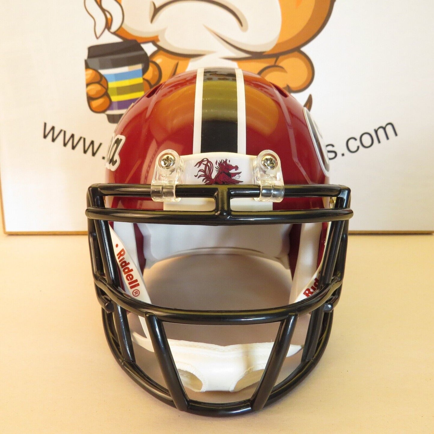 South Carolina Gamecocks  Custom Mini Helmet Concept Crimson