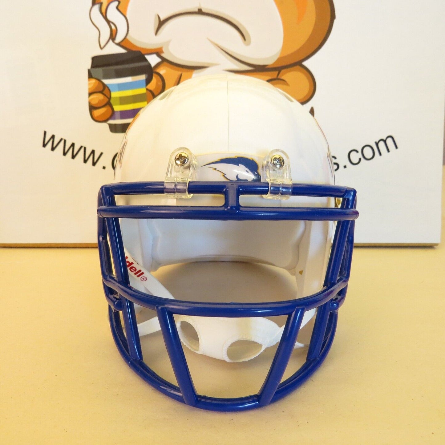 Hofstra Pride Custom Mini Helmet White throwback alternate