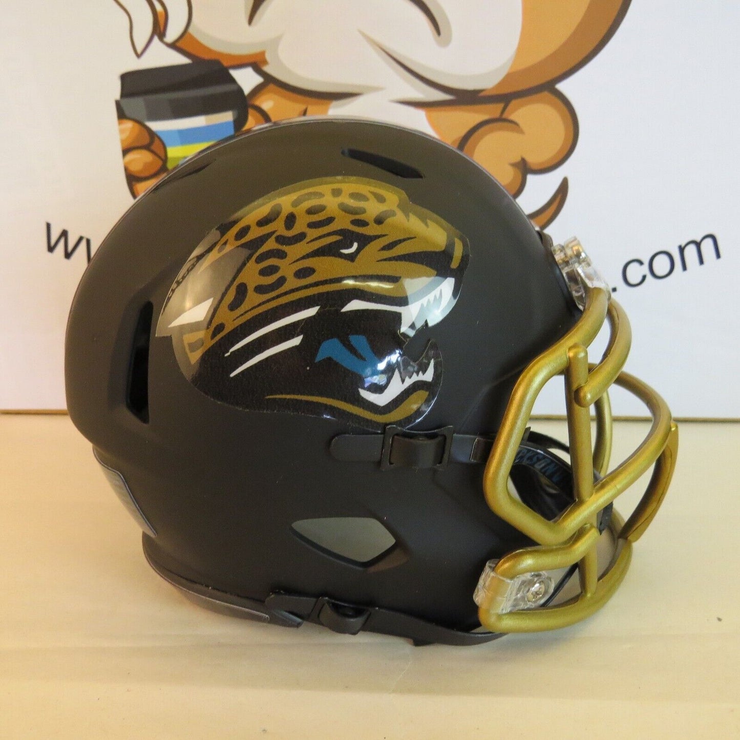 Jacksonville Jaguars  Custom Mini Helmet Satin Black