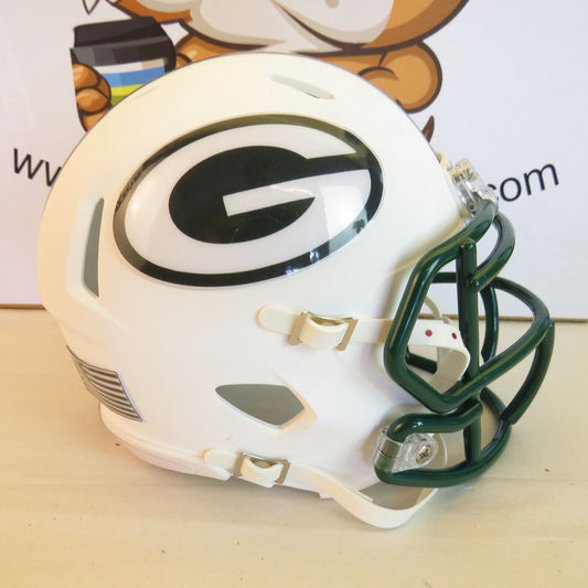 Green Bay Packers Custom Mini Helmet White