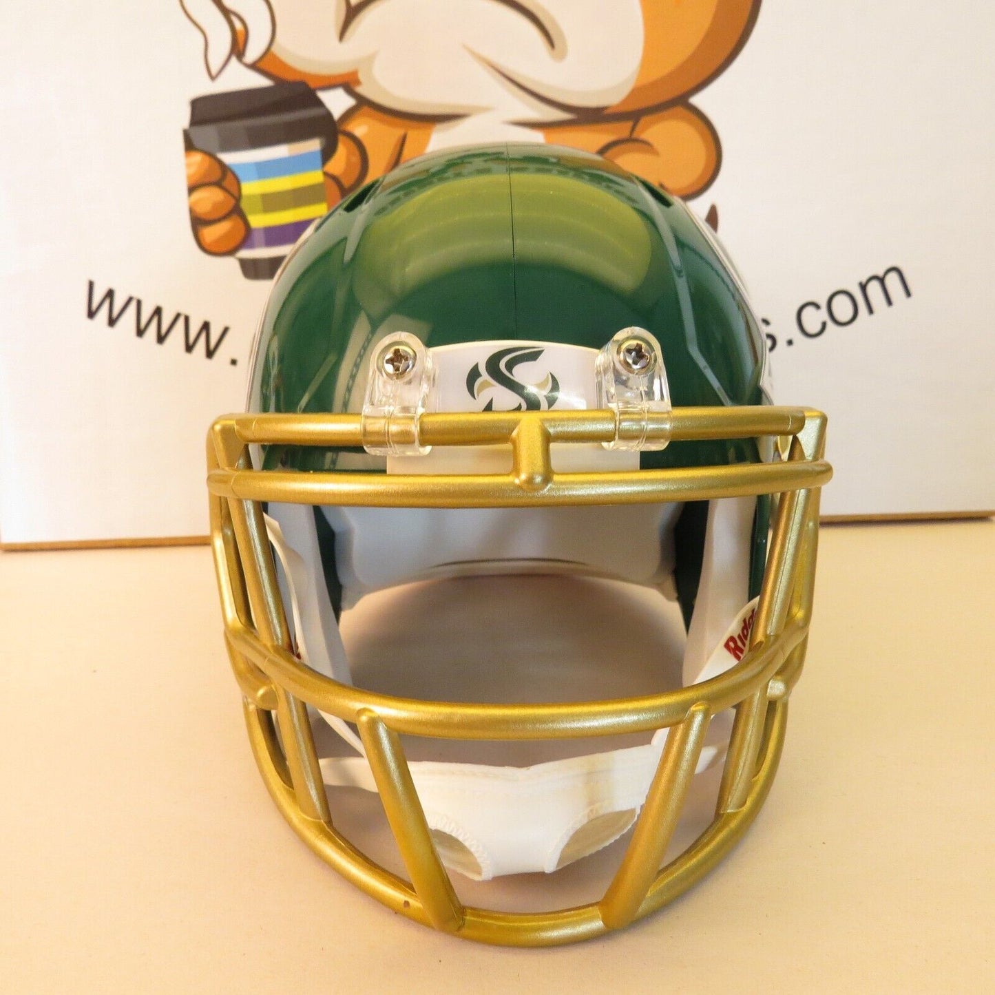 Sacramento State Hornets  Custom Mini Helmet Concept Green