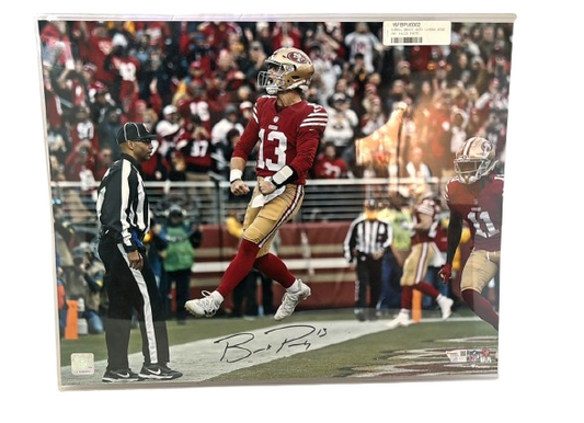 Brock Purdy Signed Touchdown Celebration 16x20 Photo San Fran 49ers Fanatics