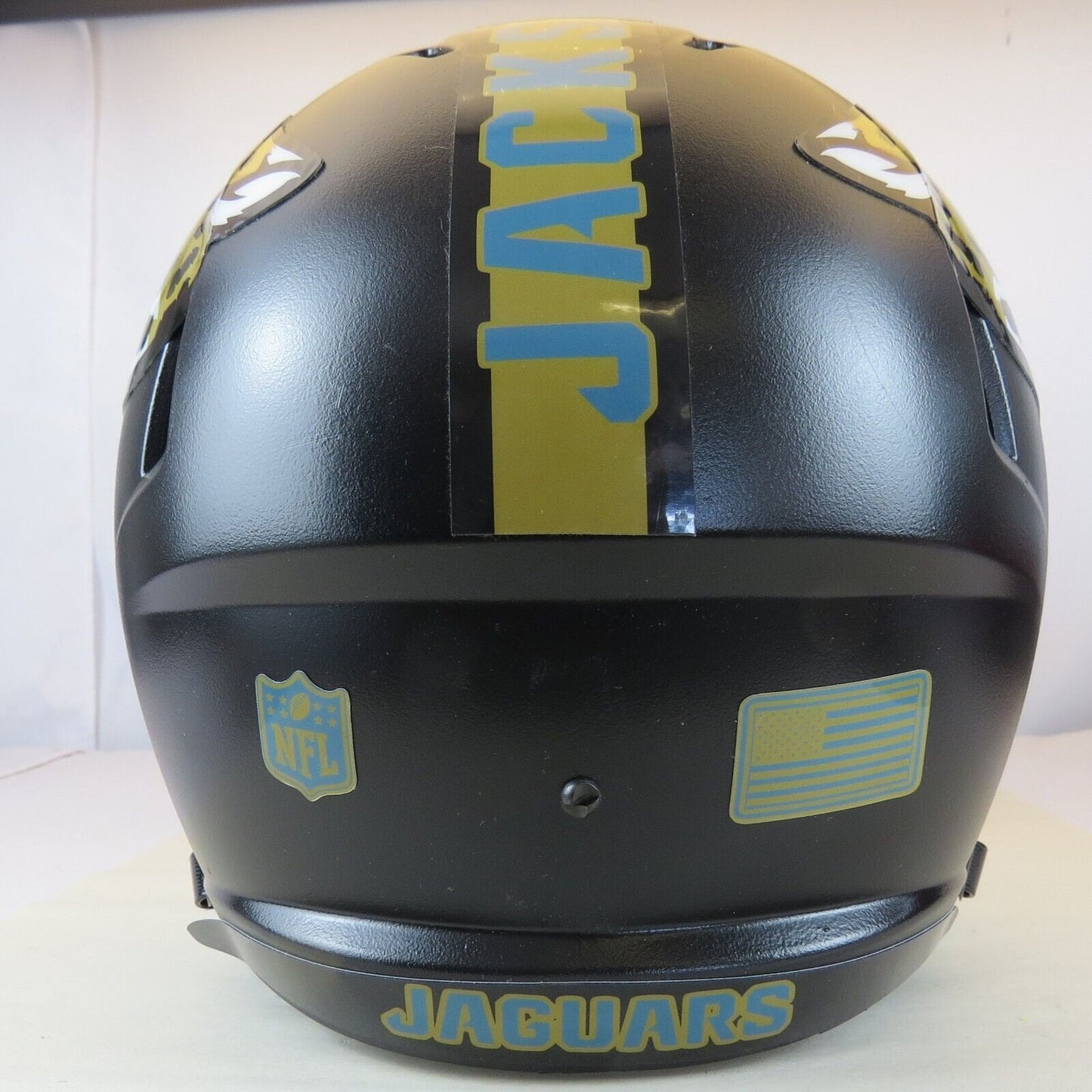 Jacksonville Jaguars Custom full size replica Helmet Ballistic Black Matte