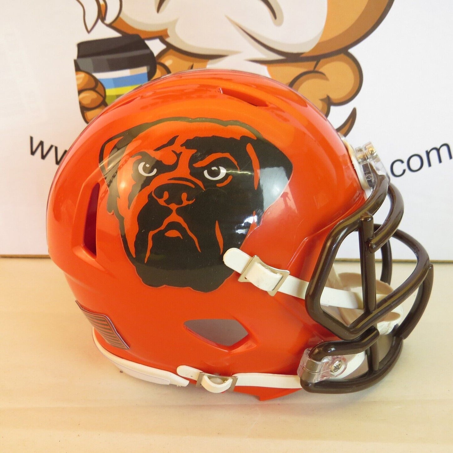 Cleveland Browns Custom Mini Helmet