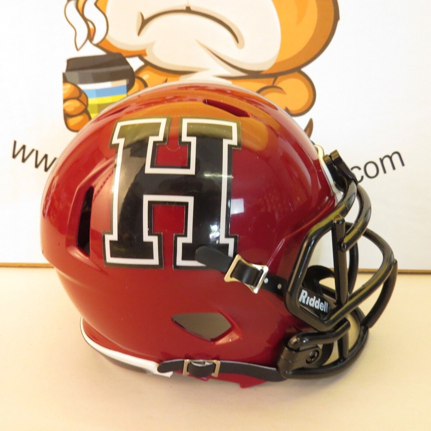 Harvard University Custom Mini Helmet Concept Crimson