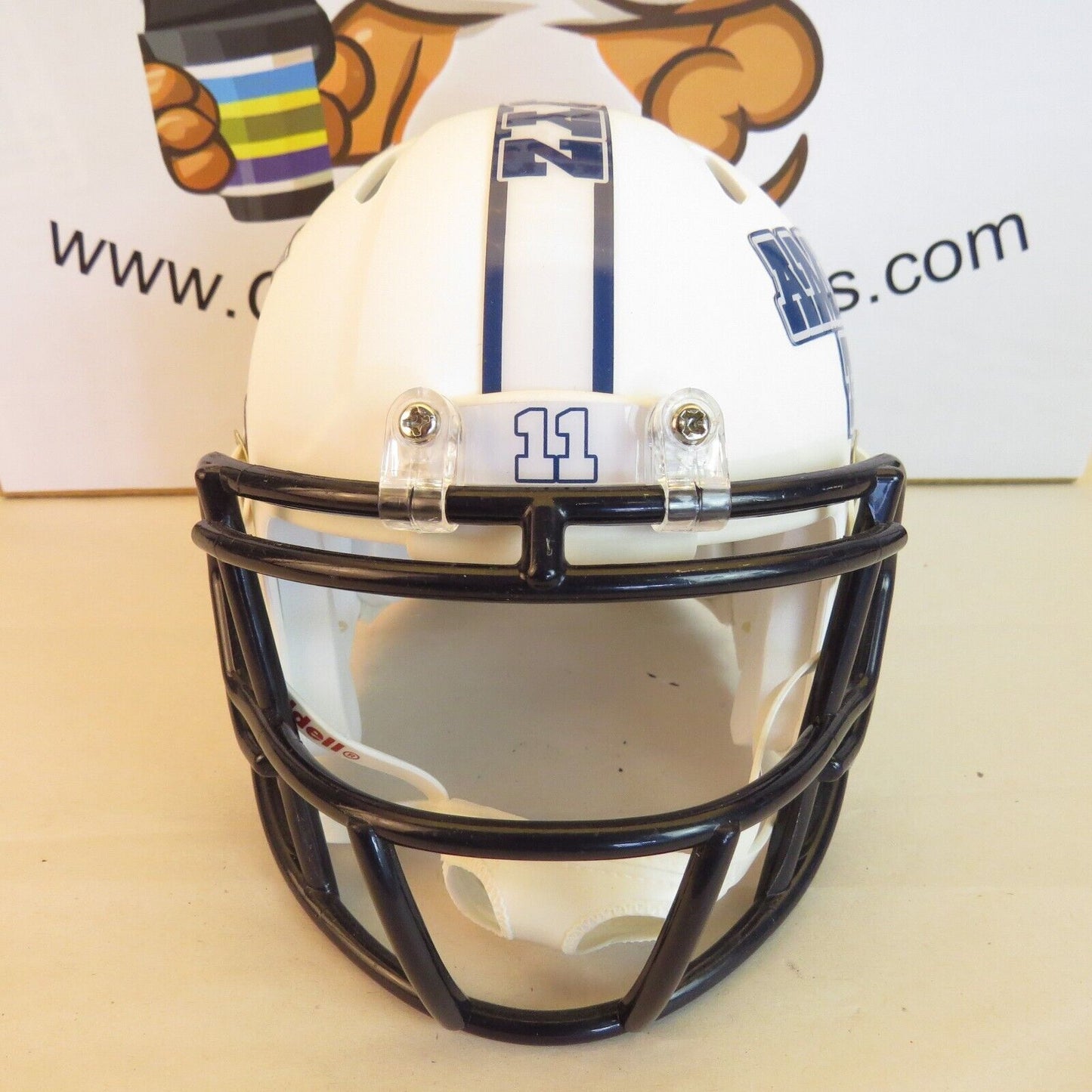 Dallas Cowboys Custom Mini Helmet White