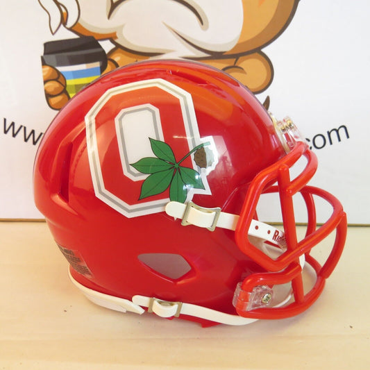 "The" Ohio State Buckeyes Custom Mini Helmet bright red alternate