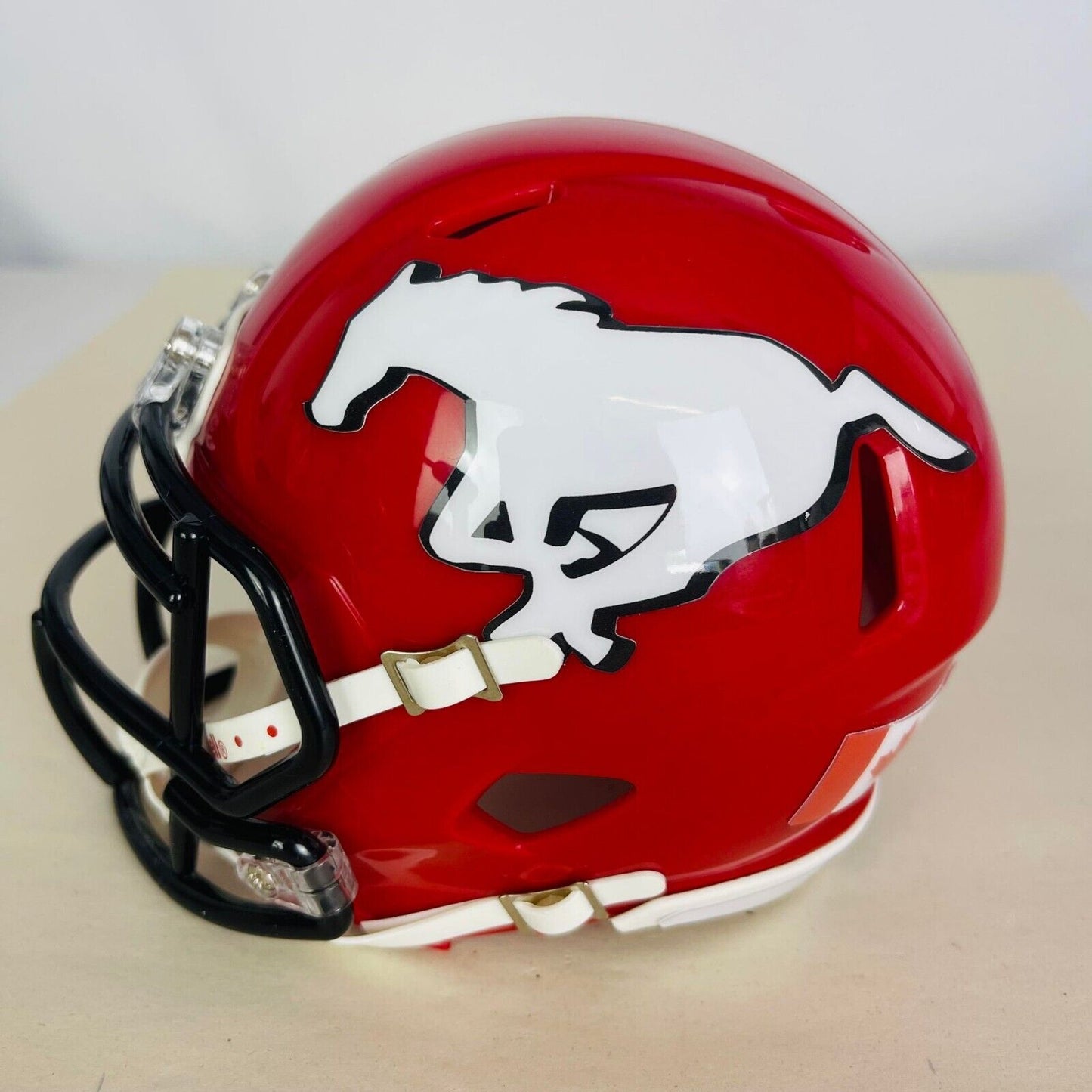 Calgary Stampeders Custom Mini Helmet - Red