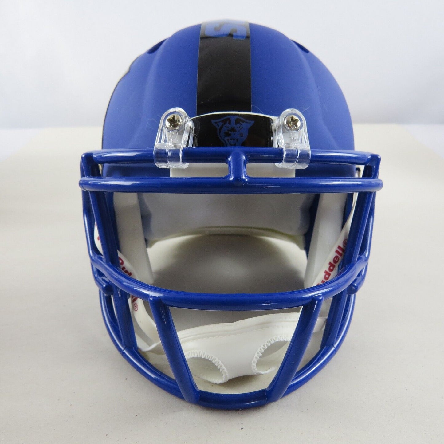 Georgia State Panther custom matte blue mini helmet