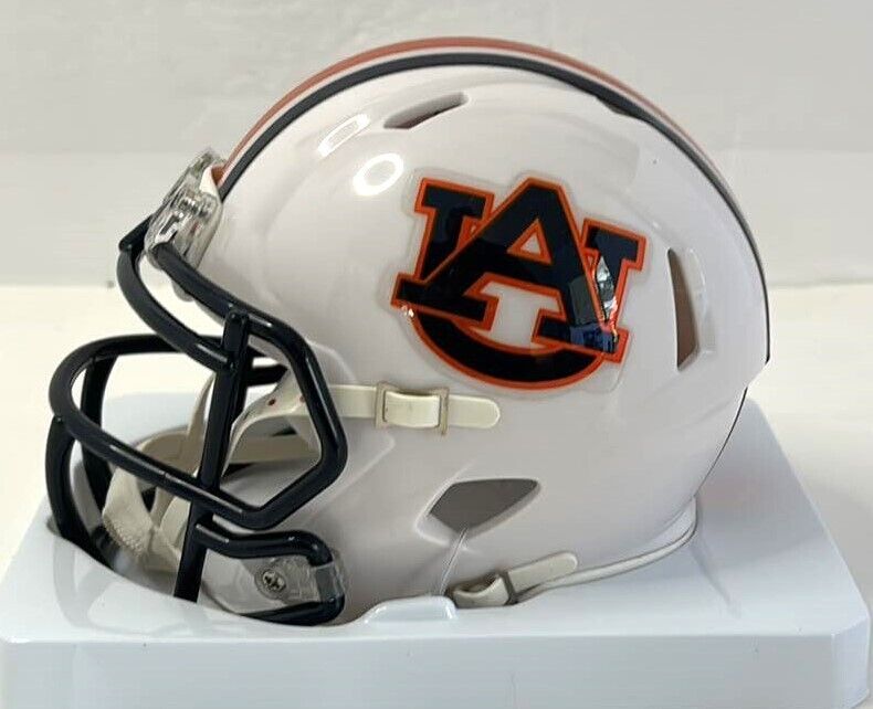 Bo Jackson Signed Auburn Tigers Speed Mini Helmet Beckett Certified