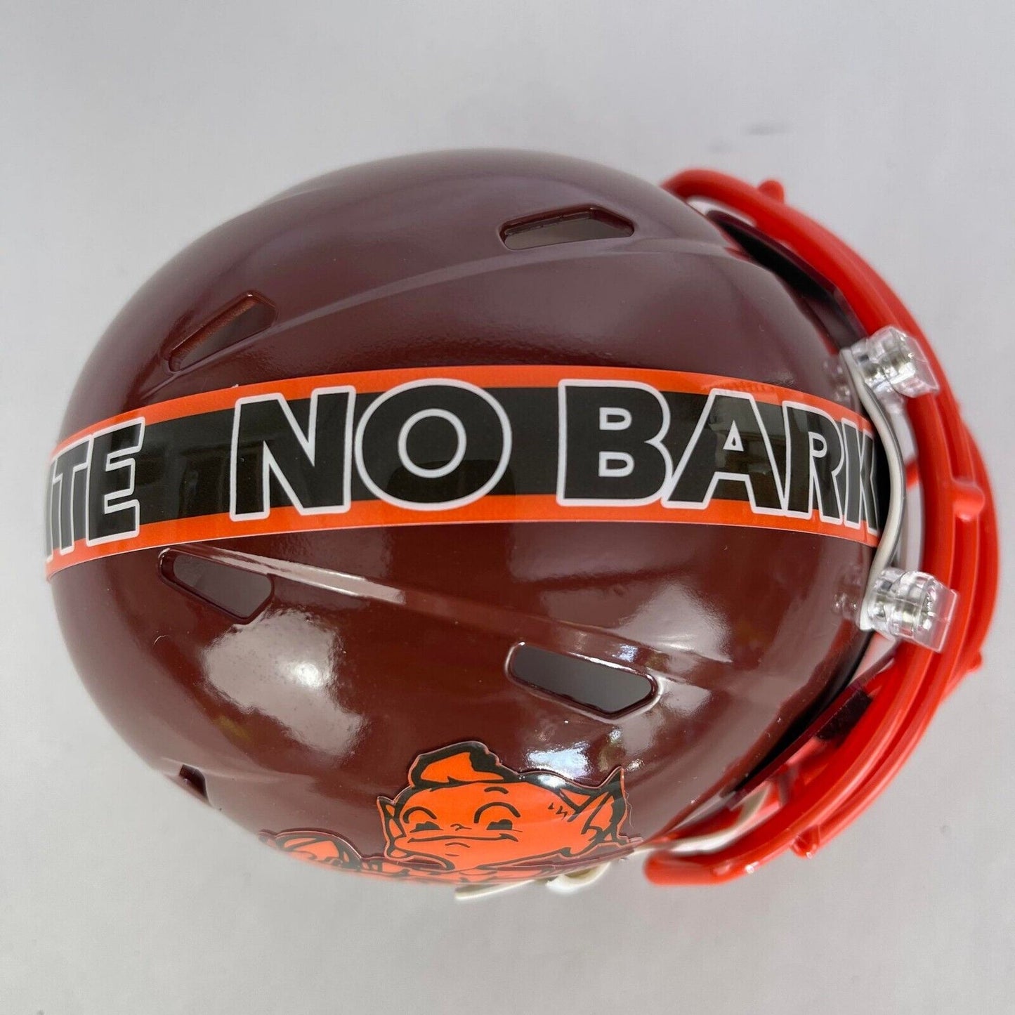 Cleveland Browns Custom Painted mini Helmet -