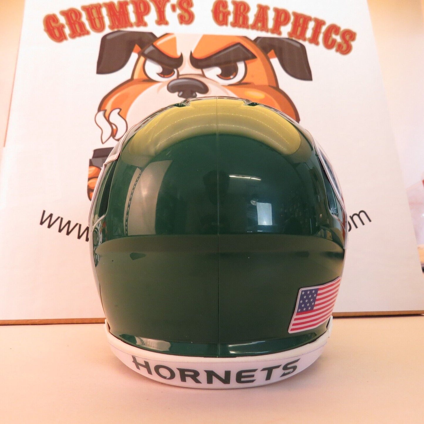 Sacramento State Hornets  Custom Mini Helmet Concept Green