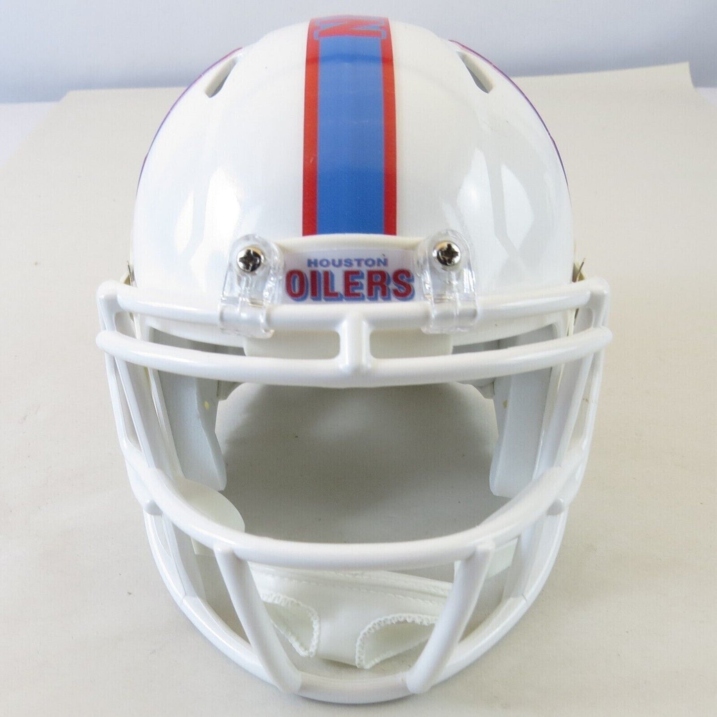 Houston Oilers Custom Mini Helmet Alternate decals on White