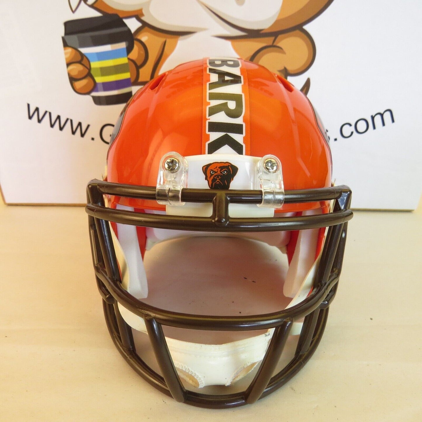 Cleveland Browns Custom Mini Helmet