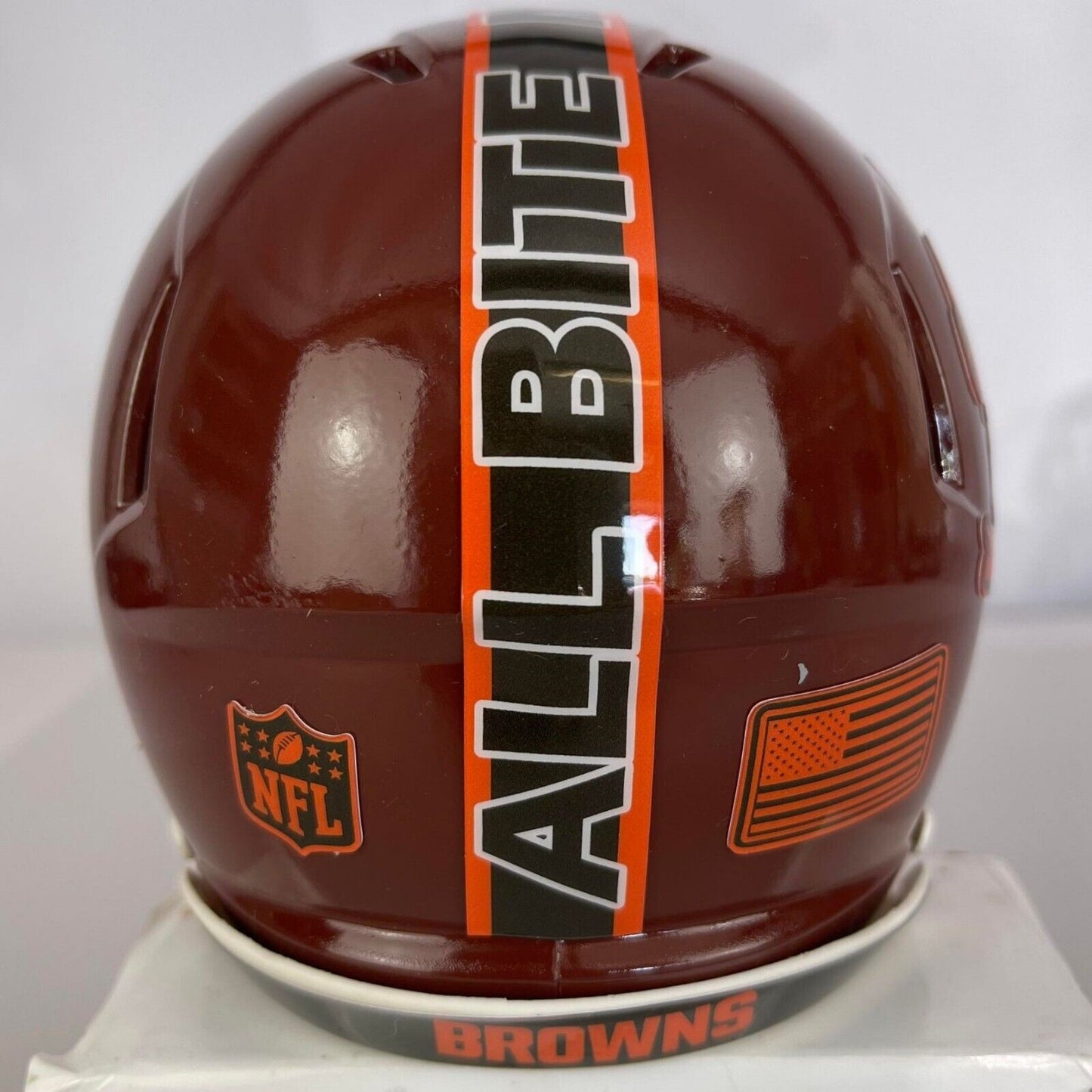 Cleveland Browns Custom Painted mini Helmet -