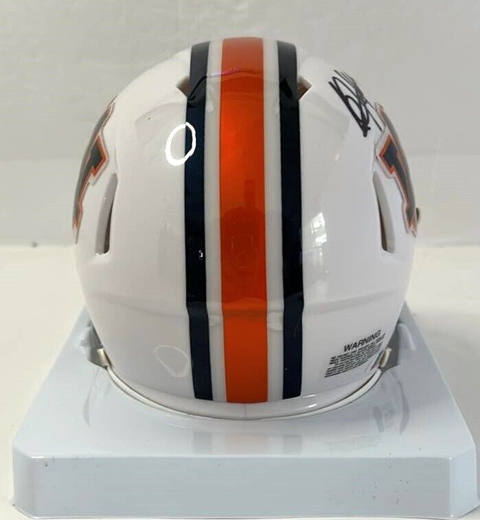 Bo Jackson Signed Auburn Tigers Speed Mini Helmet Beckett Certified