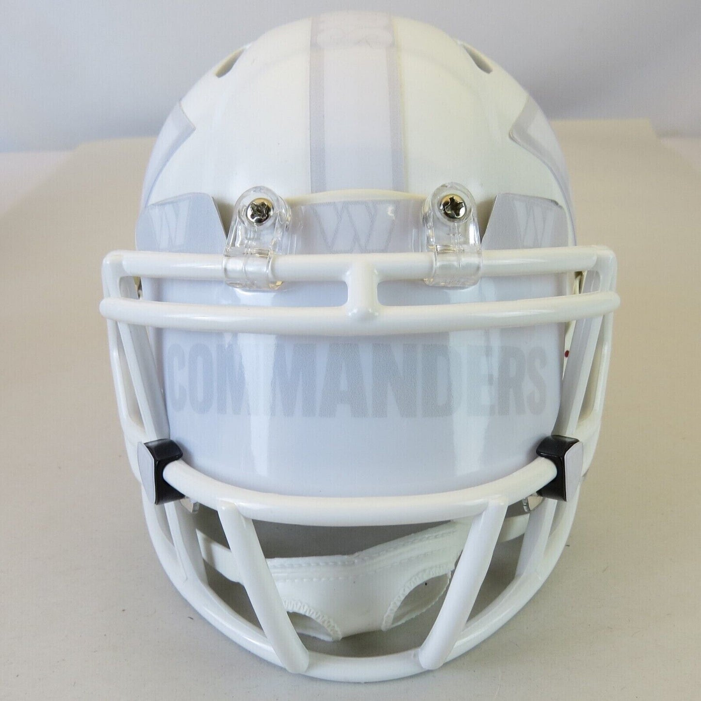 Washington Commanders Custom Mini Helmet Ice White