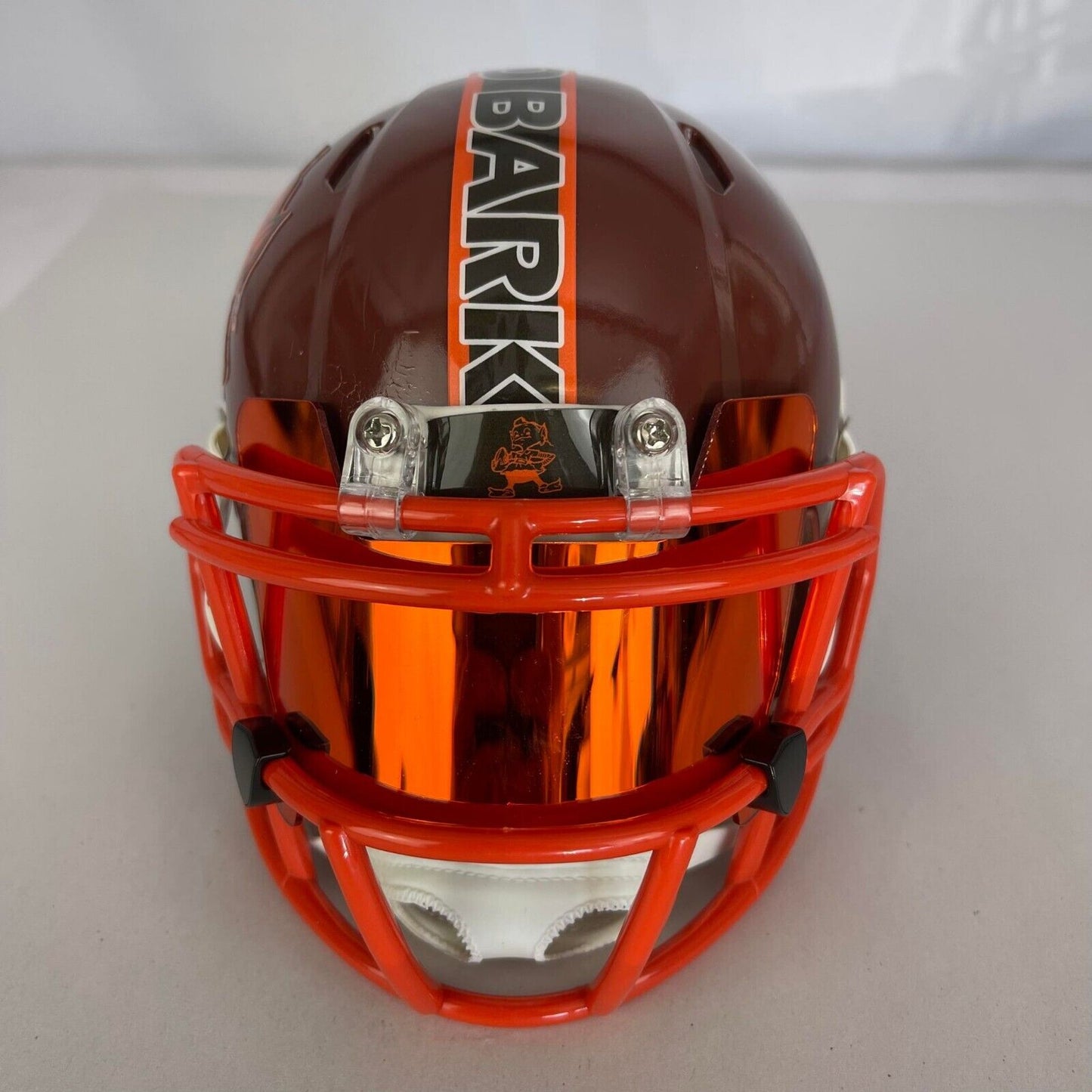 Cleveland Browns Custom Painted mini Helmet -