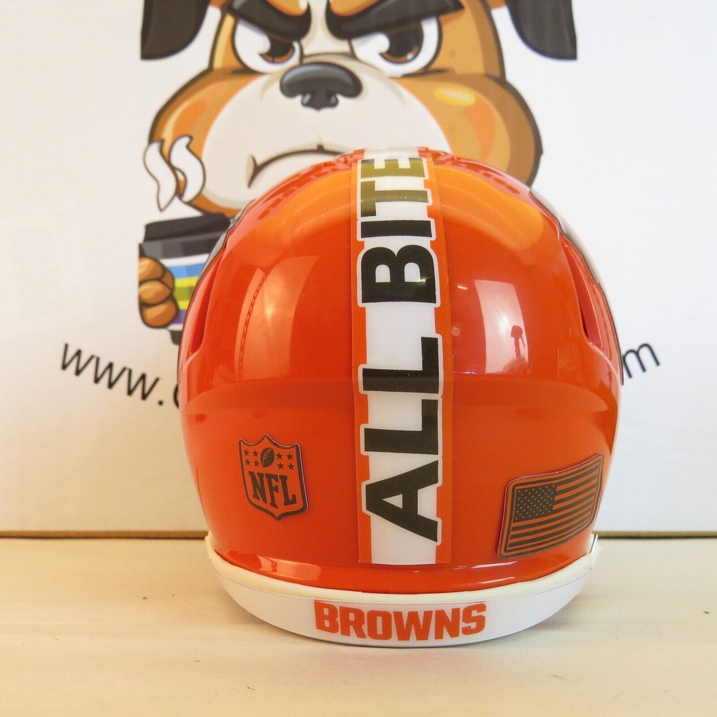 Cleveland Browns Custom Mini Helmet