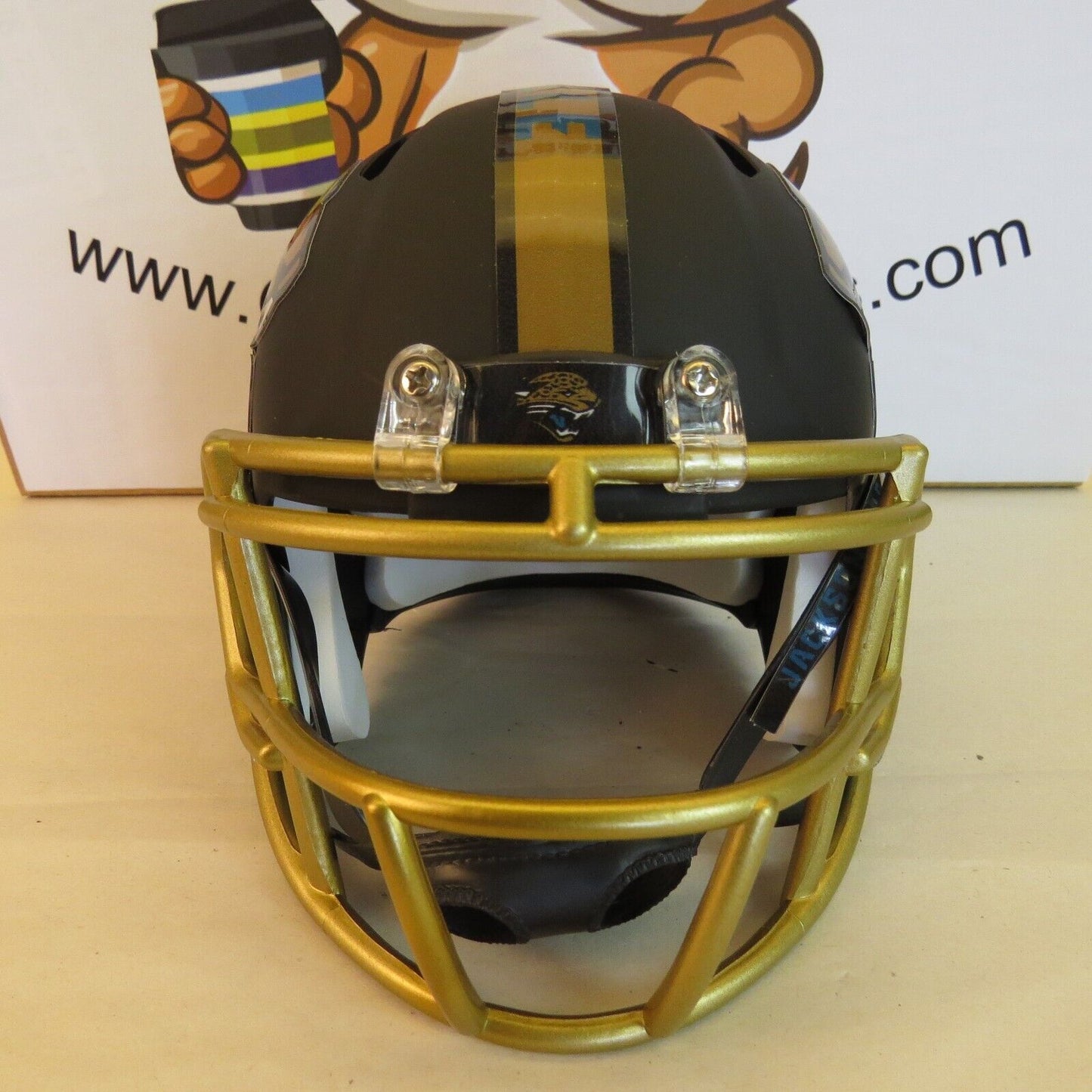 Jacksonville Jaguars  Custom Mini Helmet Satin Black