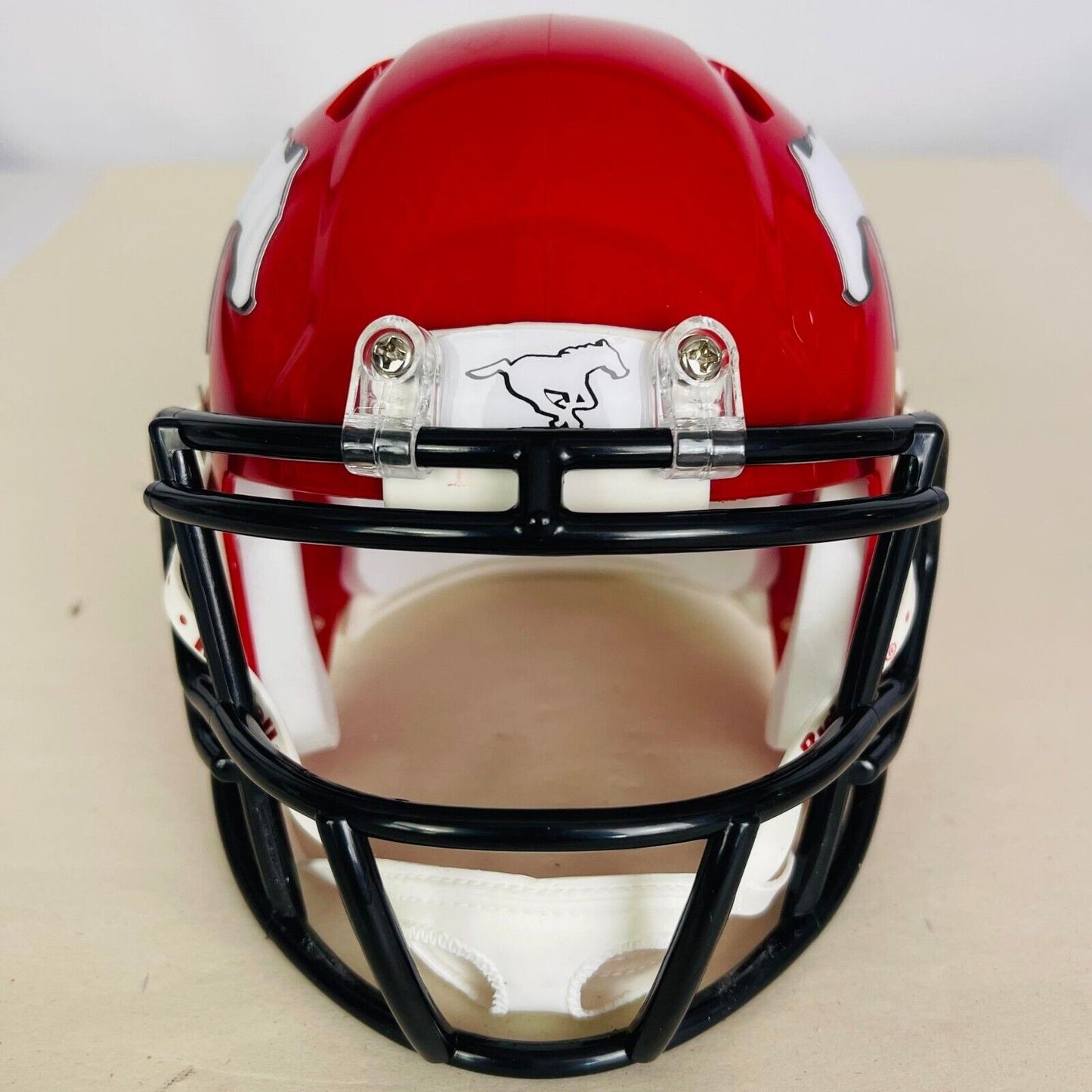 Calgary Stampeders Custom Mini Helmet - Red