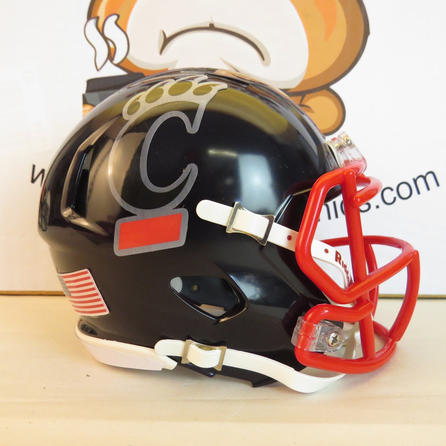 Cincinnati Bearcats Custom Mini Helmet