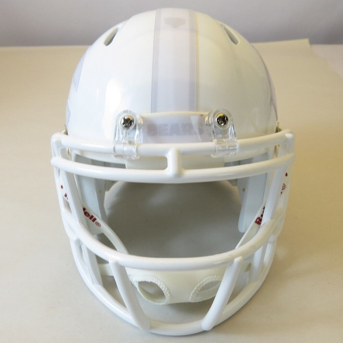 Chicago Bears Custom Mini Helmet Ice White