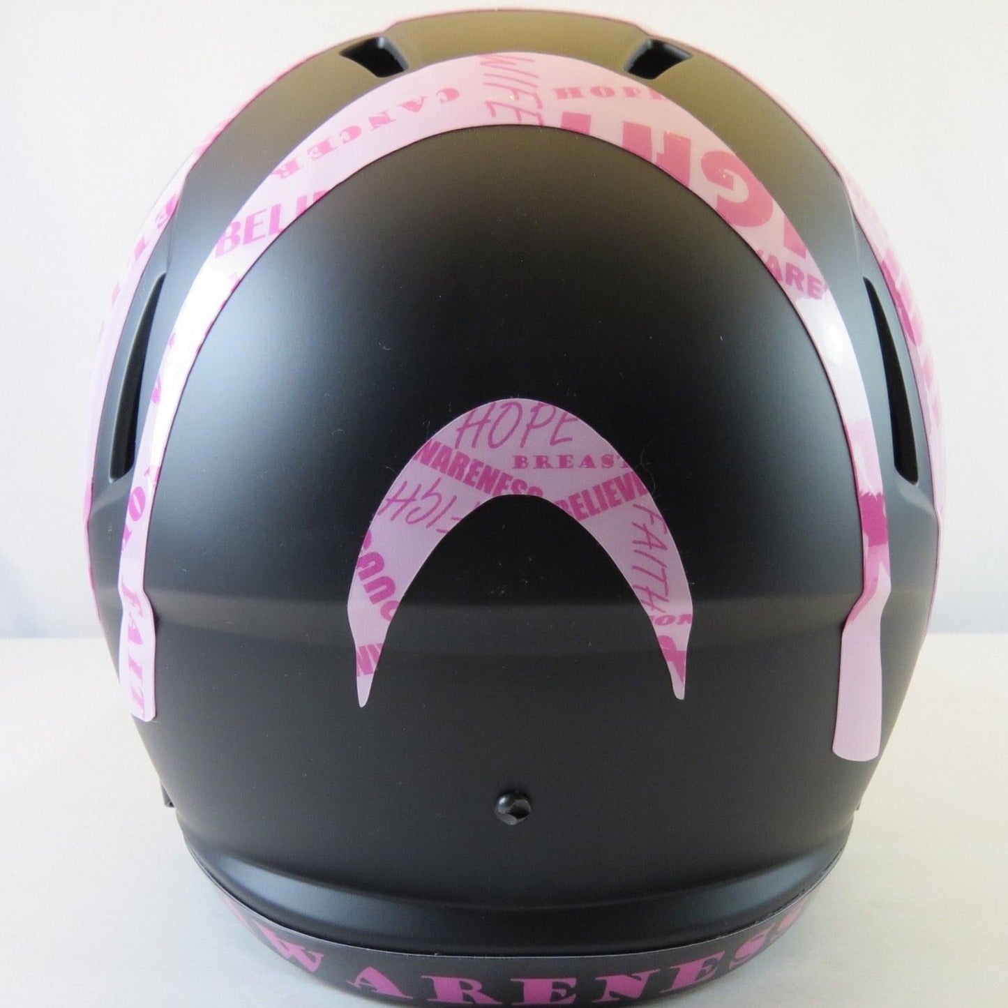 Cincinnati Bengals Custom full size replica Helmet BCA Breast Cancer Awareness