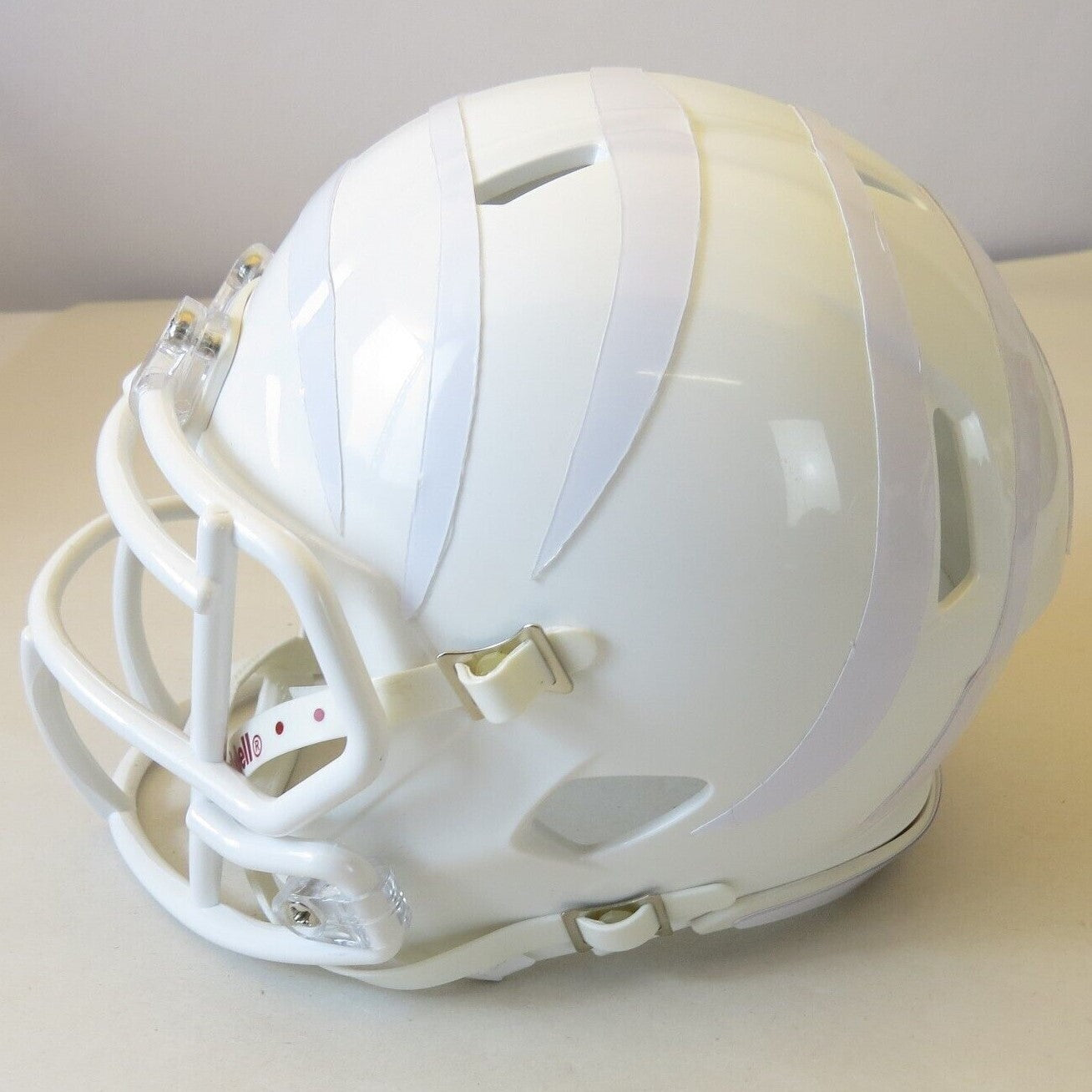 Cincinnati Bengals Custom Mini Helmet Ice White