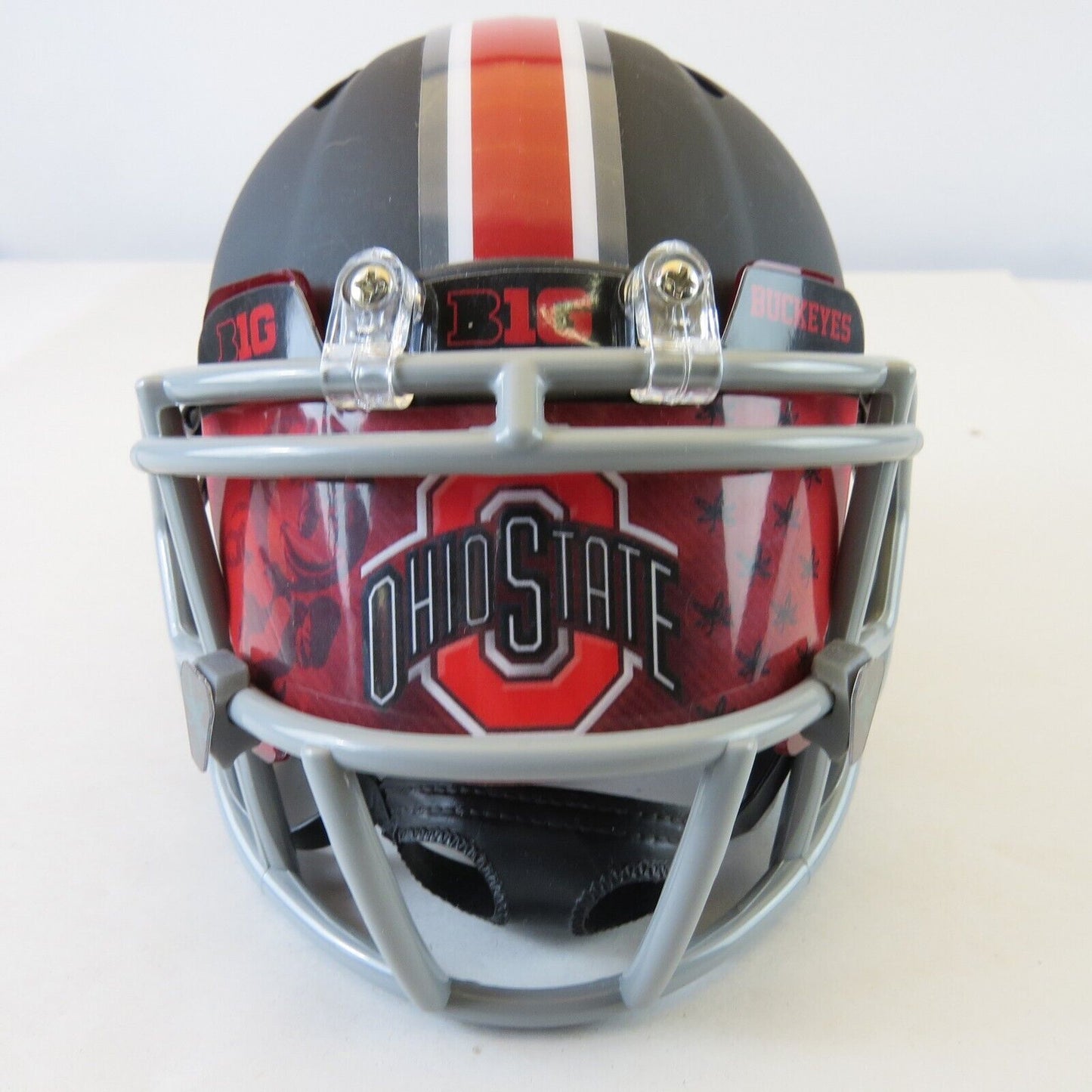 "The" Ohio State Buckeyes Custom Mini Helmet black matte