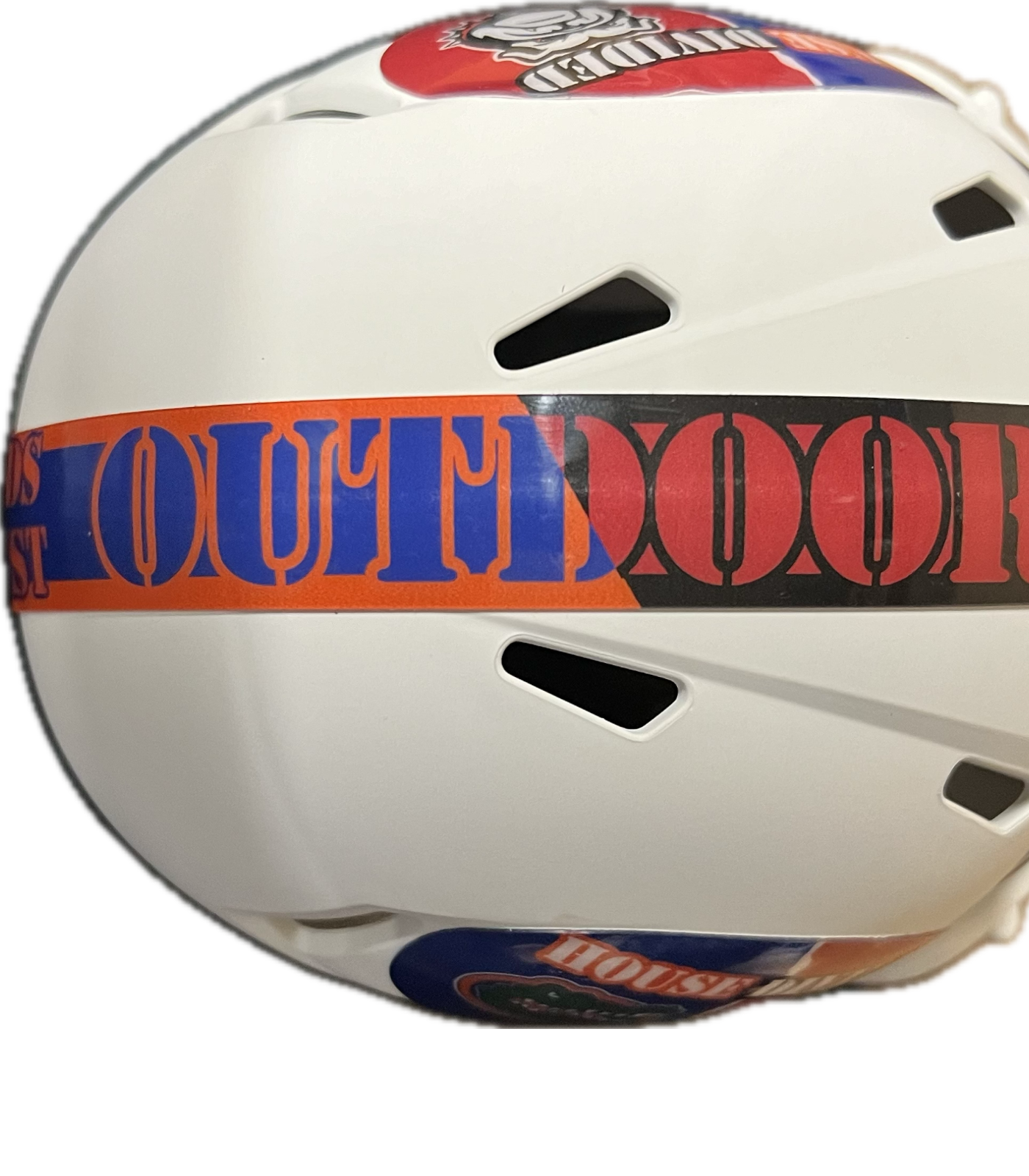 Georgia vs Florida Custom Mini Alternate Helmet 'House Divided WLOCP'